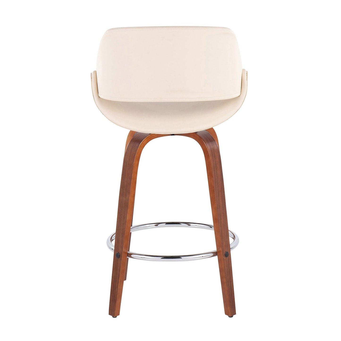 Counter Stool With Round Footrest (Set of 2)
