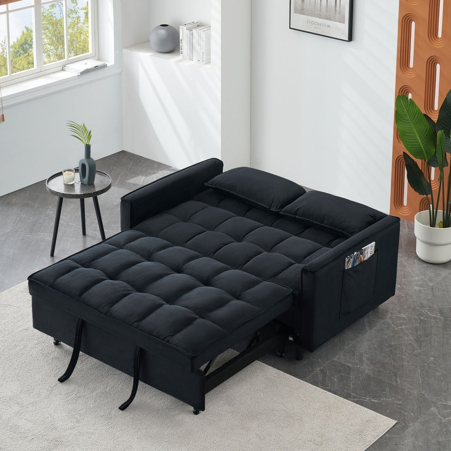 Sofa Bed With Pockets