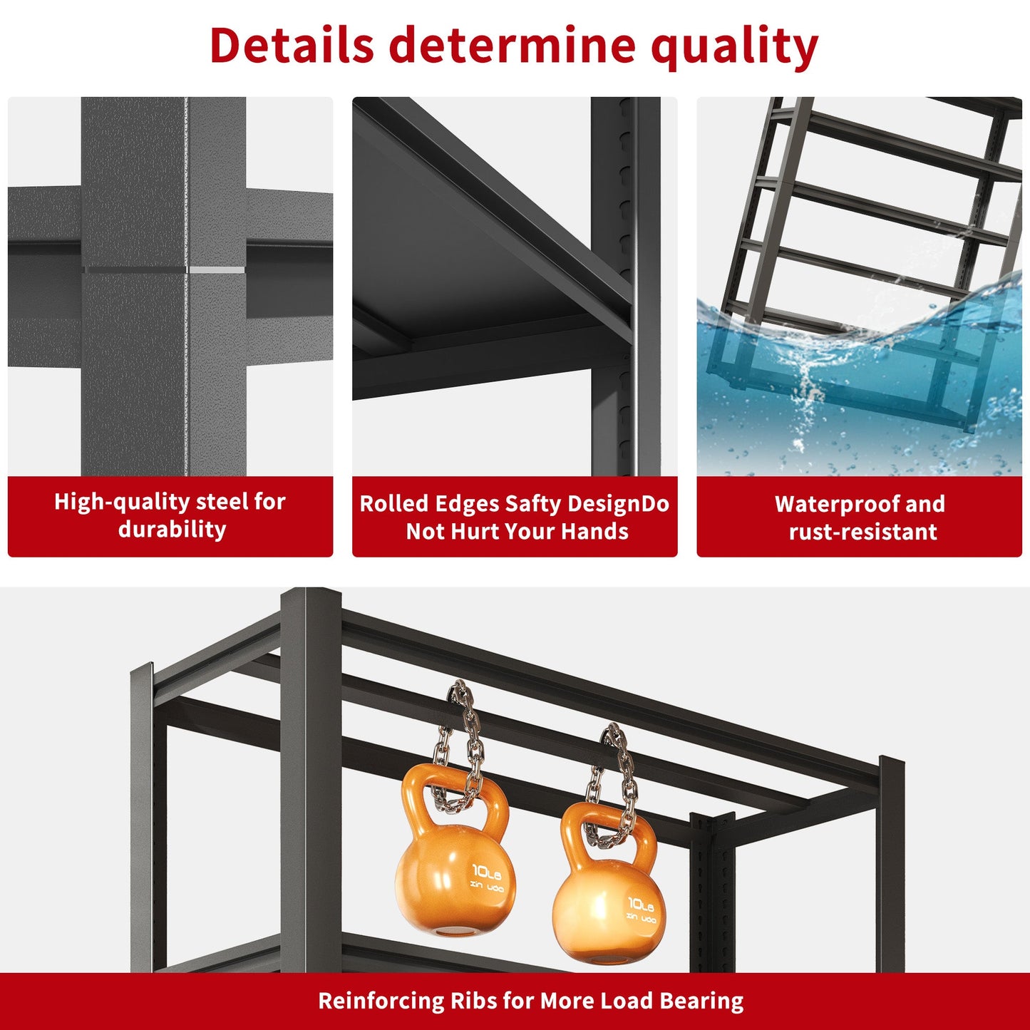 Metal Shelves for Storage Garage Shelving