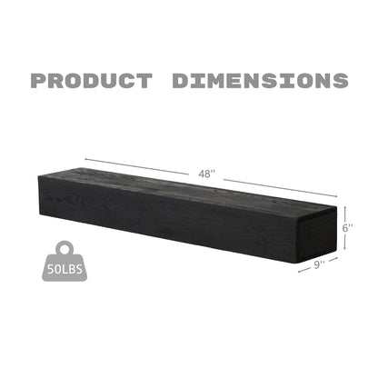 48'' Embossed Fireplace Mante