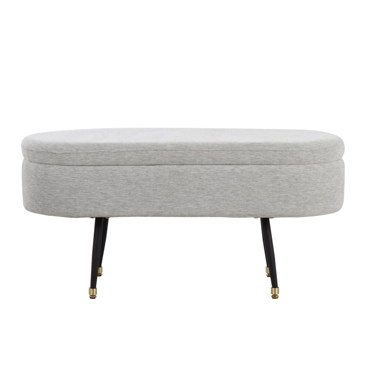 Storage Bench - Black / Light Gray