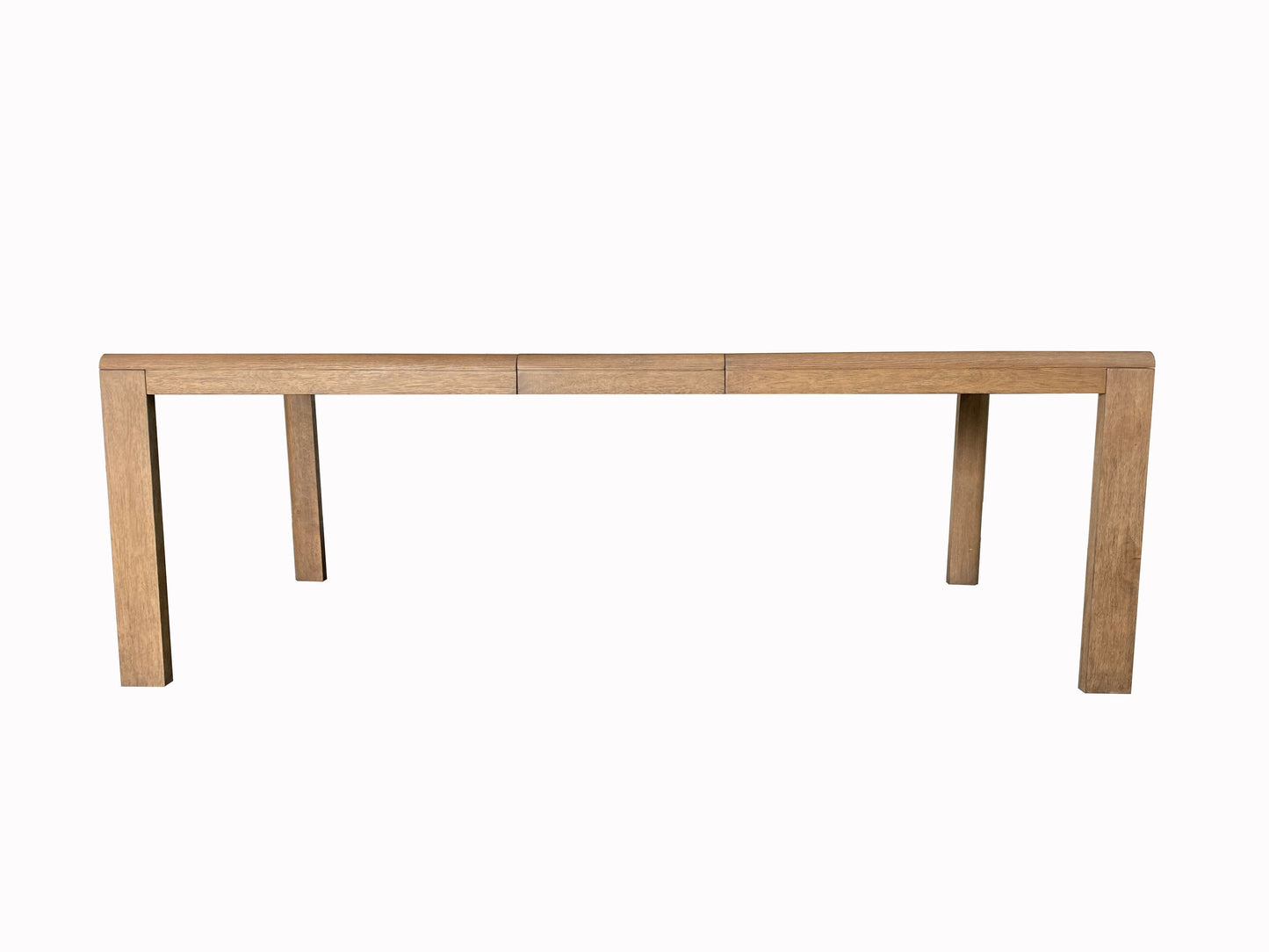 Leg Dining Table with Leaf - Latte
