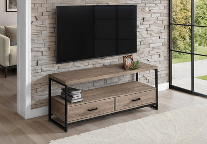 48 Inch TV Stand Console with Storage Drawers