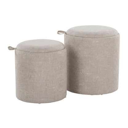 Nesting Ottoman Set
