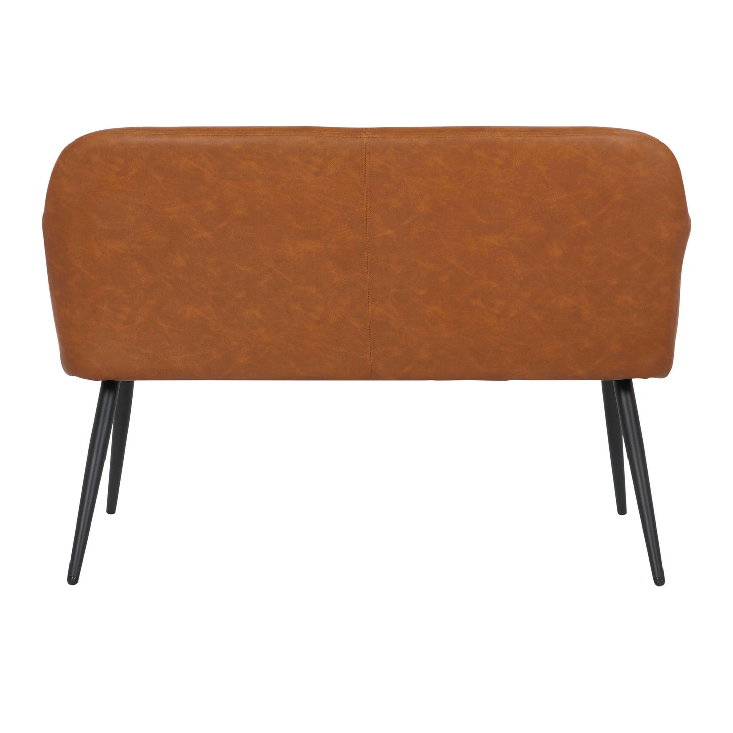 High Back Bench - Black / Camel