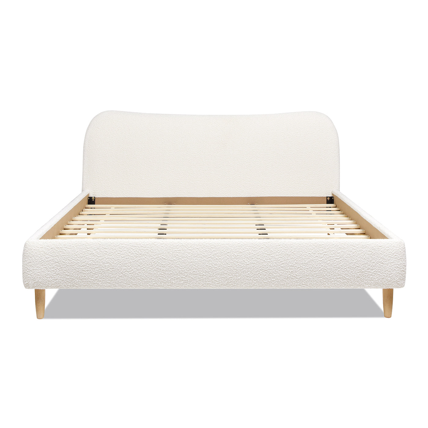 Headboard Upholstered Platform Bed, King