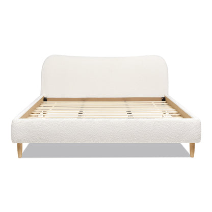 Headboard Upholstered Platform Bed, King