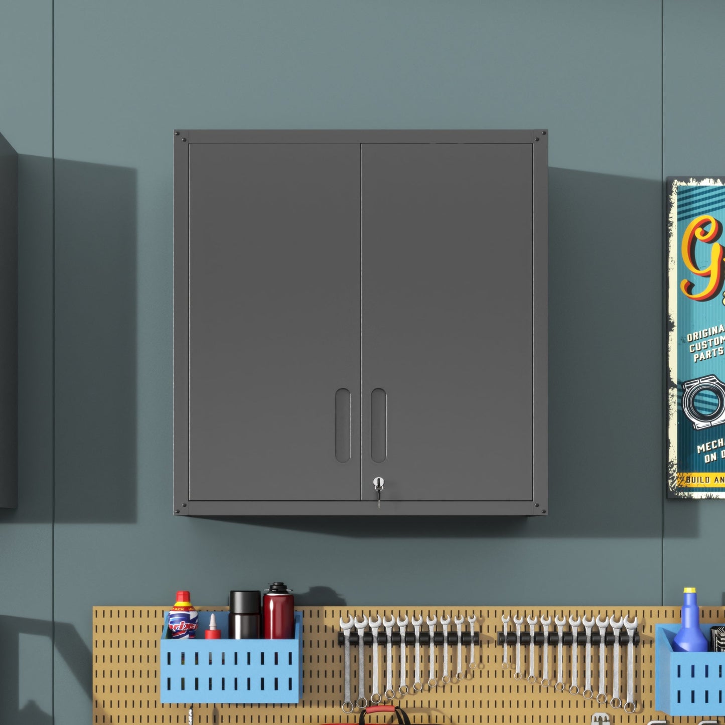 Metal Tool Storage Cabinet