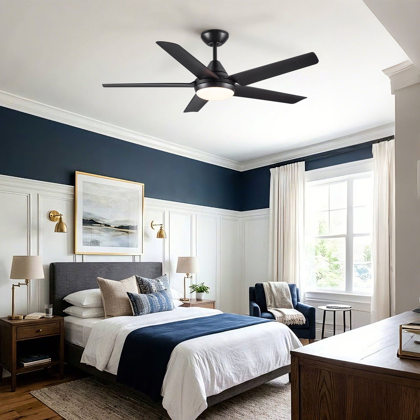 Ceiling Fan With Lights And Remote Control