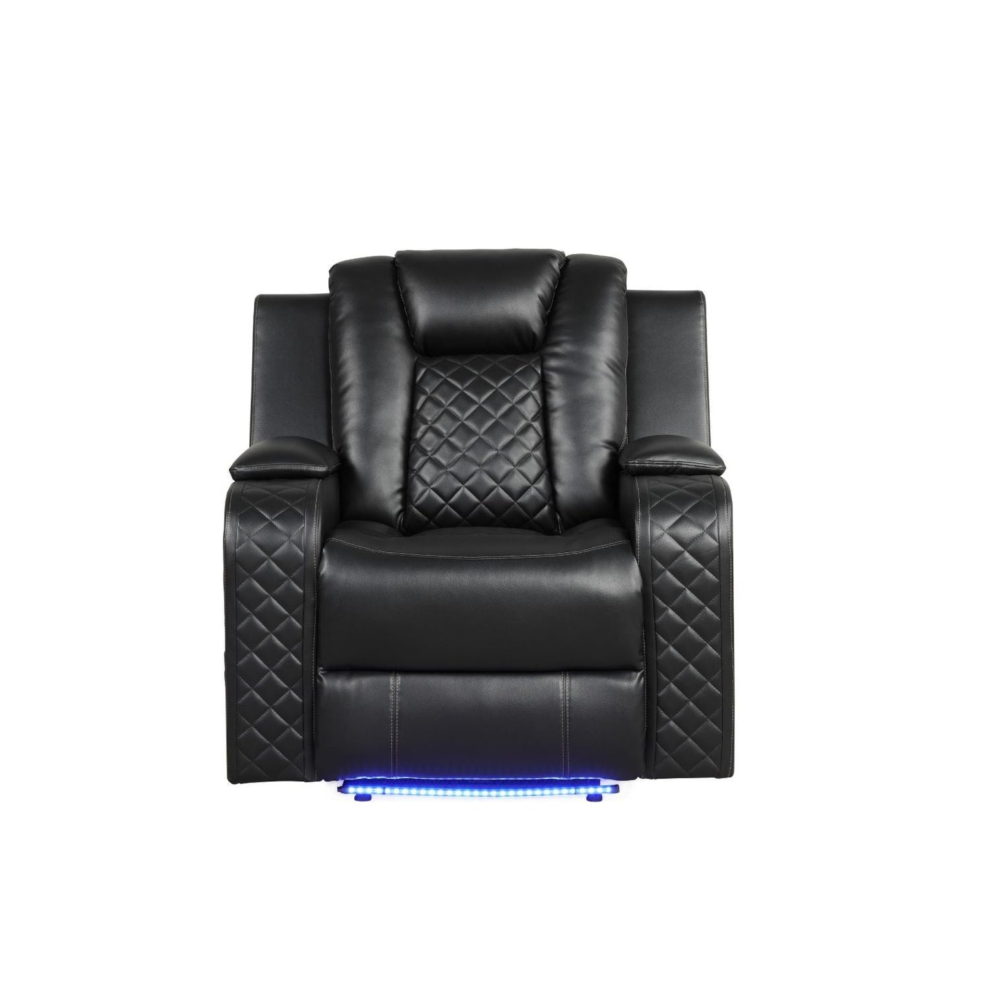 LED & Power Recliner Chair With Adjustable Headrest
