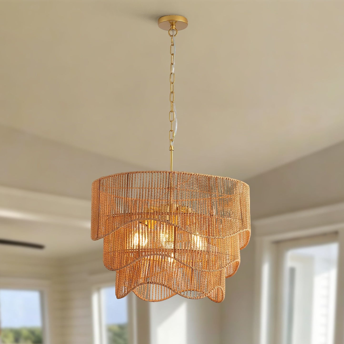 Chandelier With 7 Light E26 Base