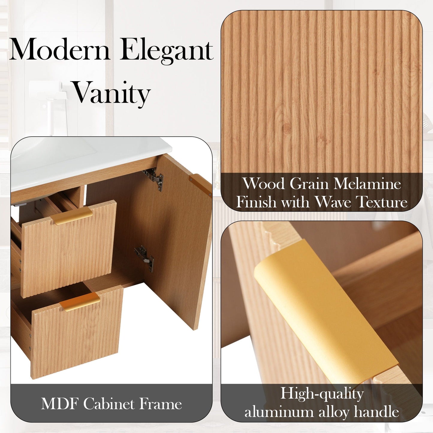 Wall Mounted Bathroom Vanity