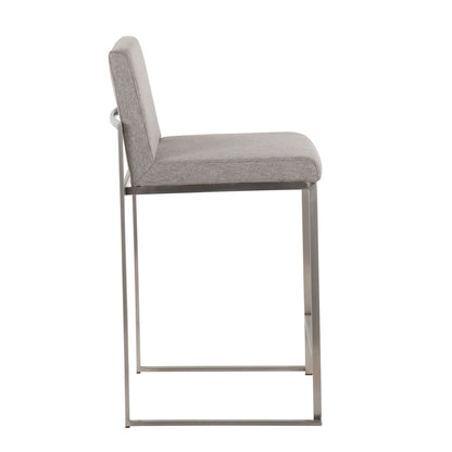 High Back Counter Stool, Functional Design