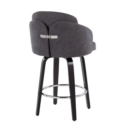 Counter Stool Round Footrest (Set of 2)