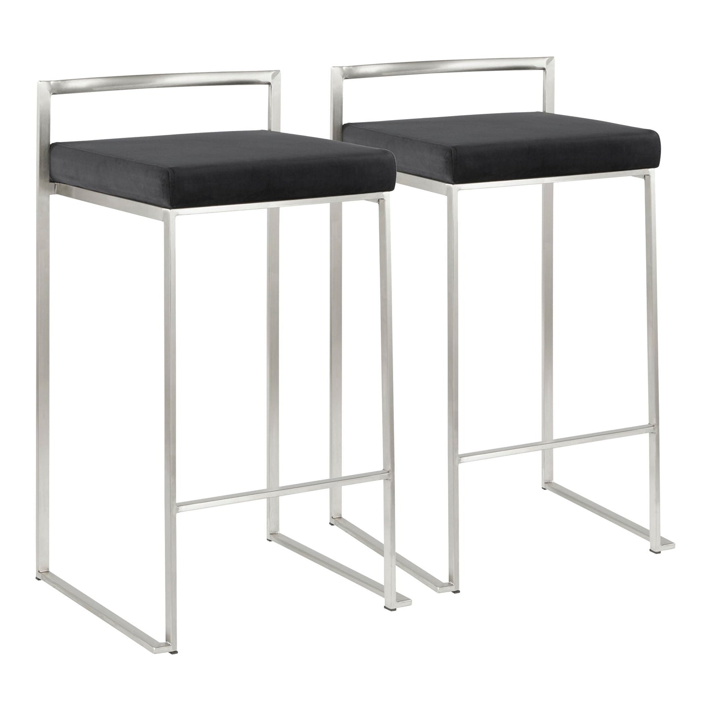 Elegant Stackable Counter Stool Set
