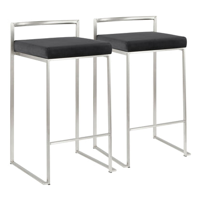Elegant Stackable Counter Stool Set