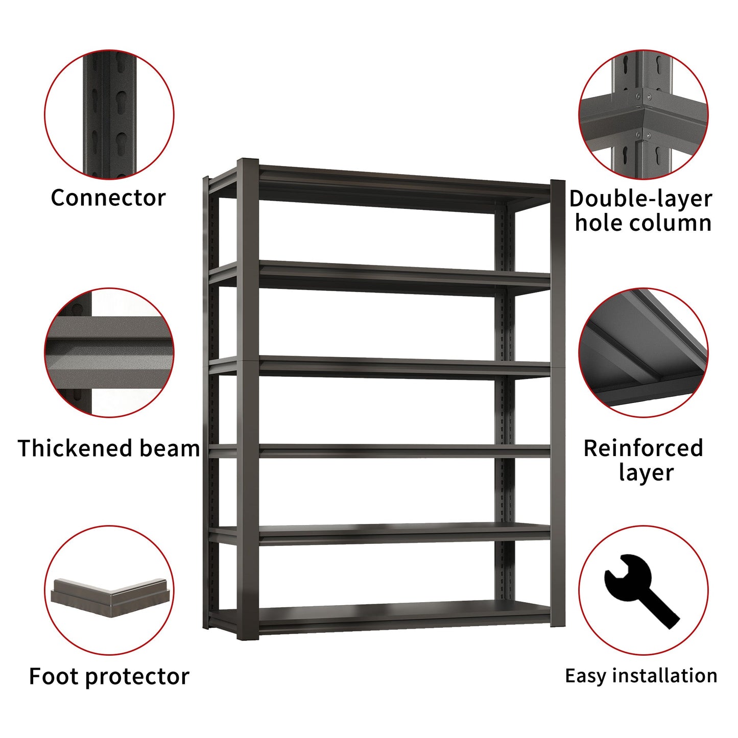 Metal Shelves for Storage Garage Shelving