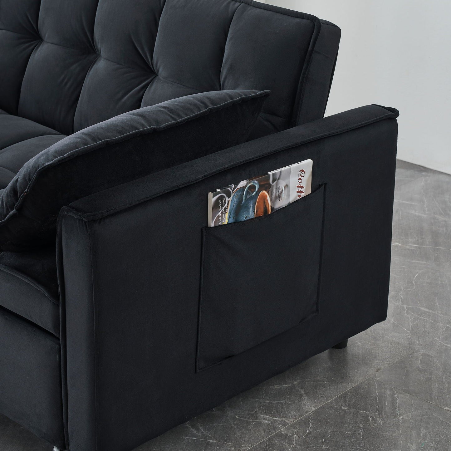 Sofa Bed With Pockets