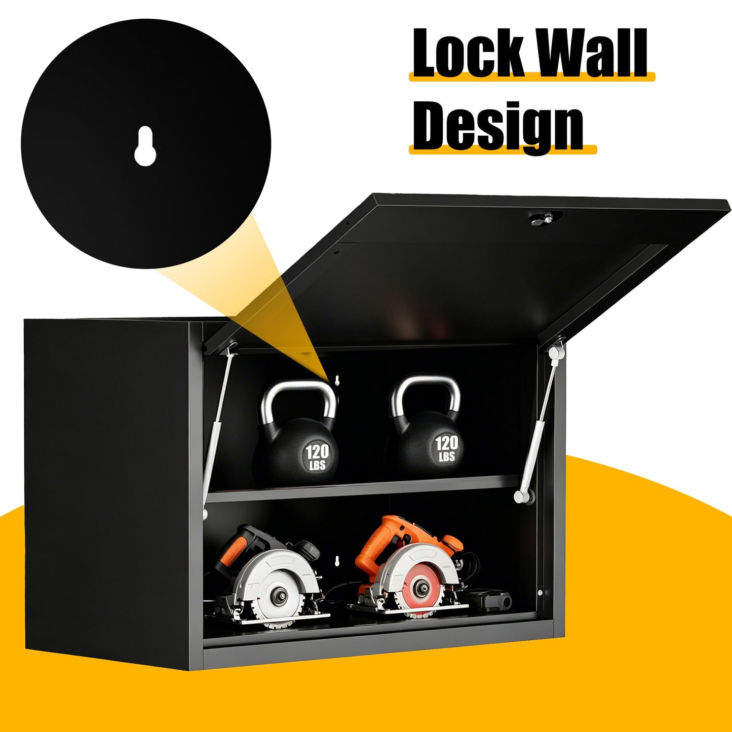 Heavy Duty Metal Tool Storage Cabinet
