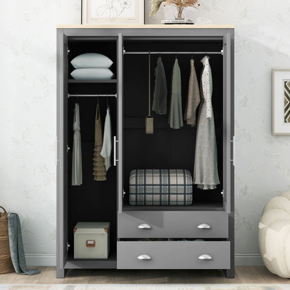 Wardrobe With Cabinets