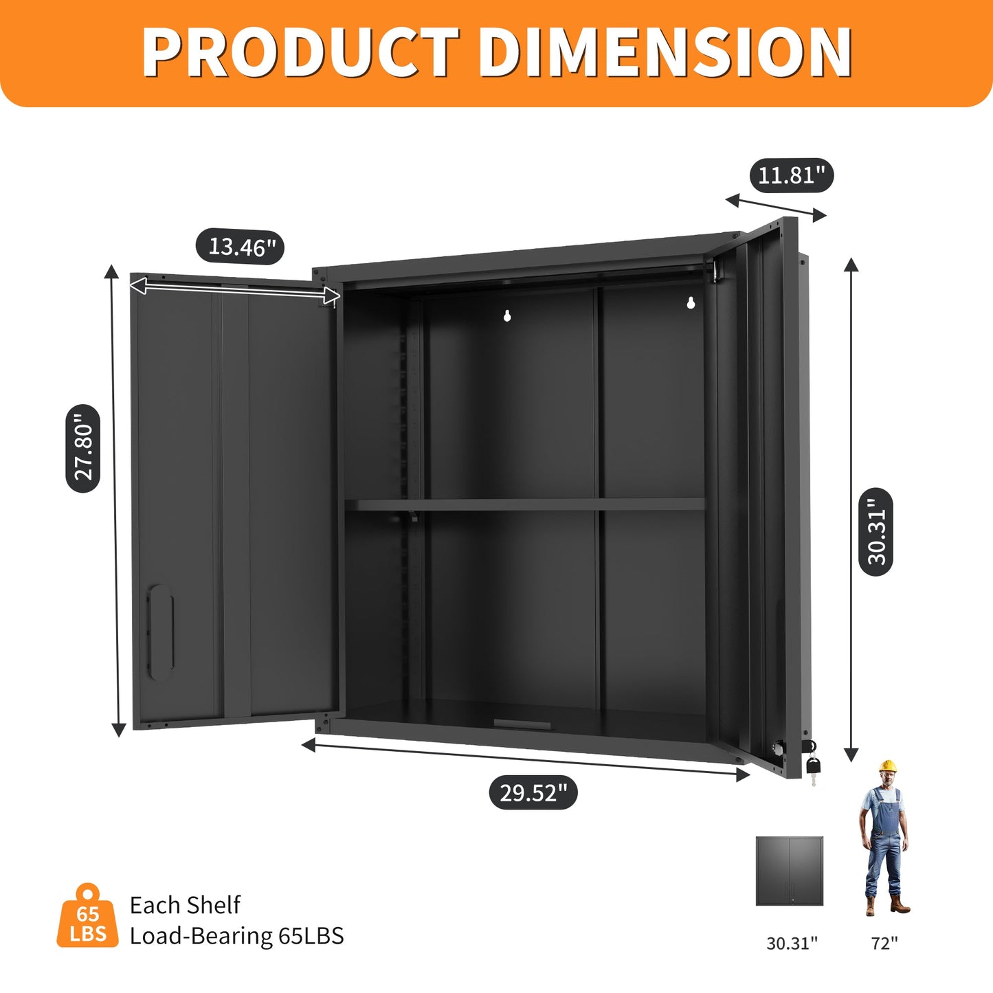 Metal Tool Storage Cabinet