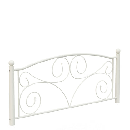 Bed Frame with Headboard and Footboard