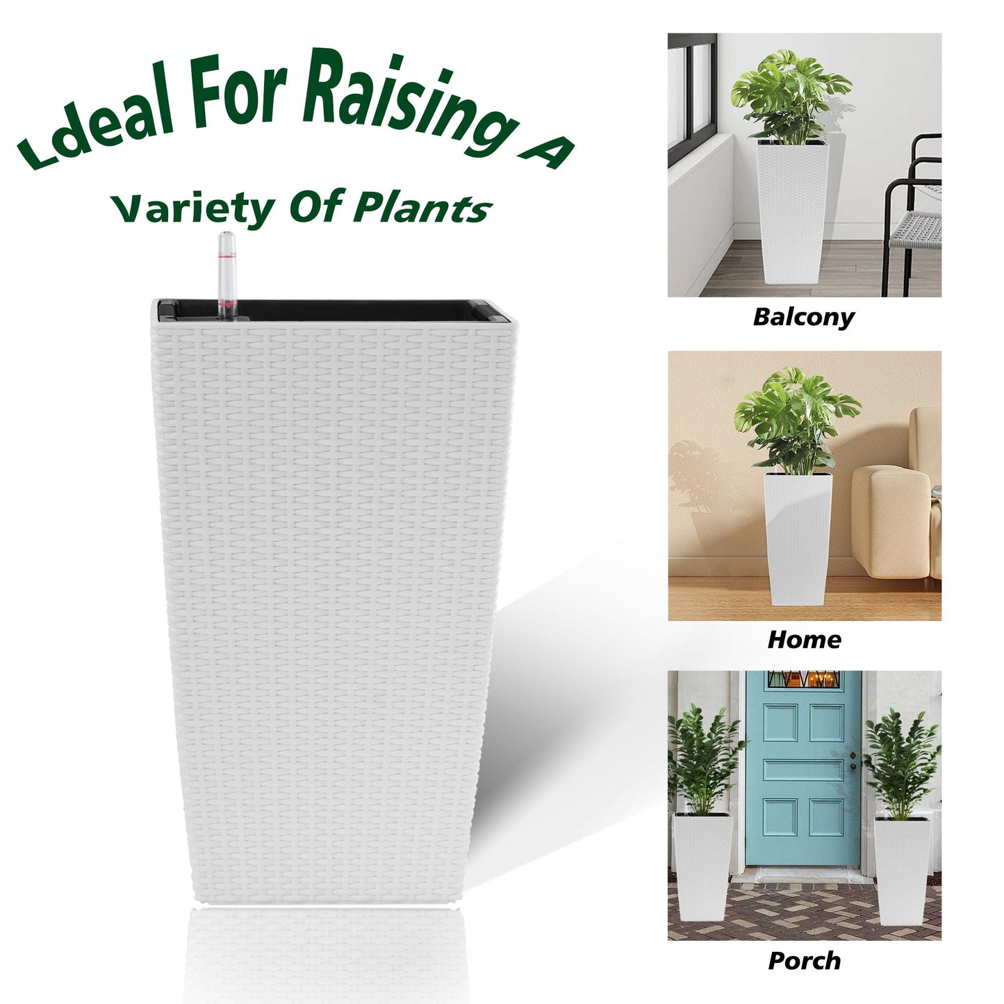 Planter With Automatic Watering System