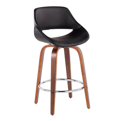 Counter Stool With Round Footrest (Set of 2)