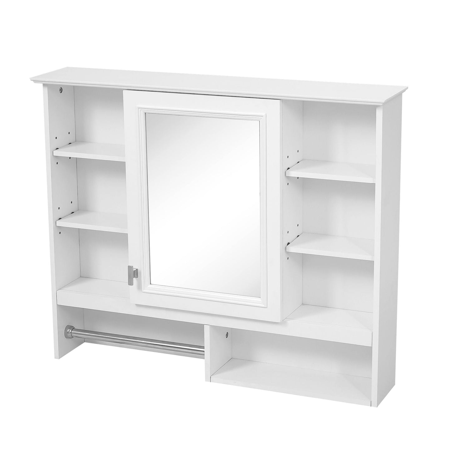 Mirror Cabinet With Adjustable Shelves