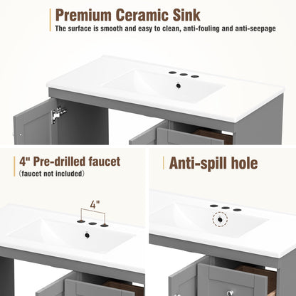 Bathroom Vanity Cabinet & Sink