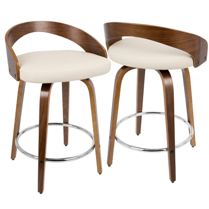 Counter Stool With Swivel (Set of 2)