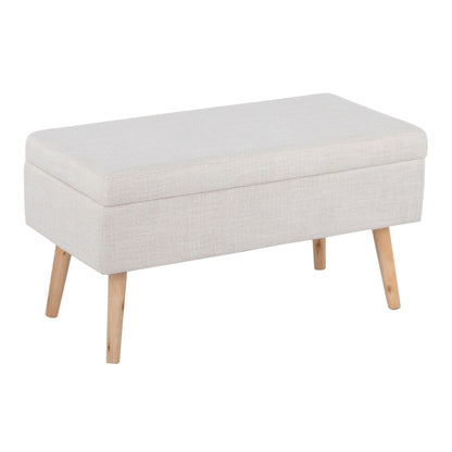 Storage Contemporary Bench