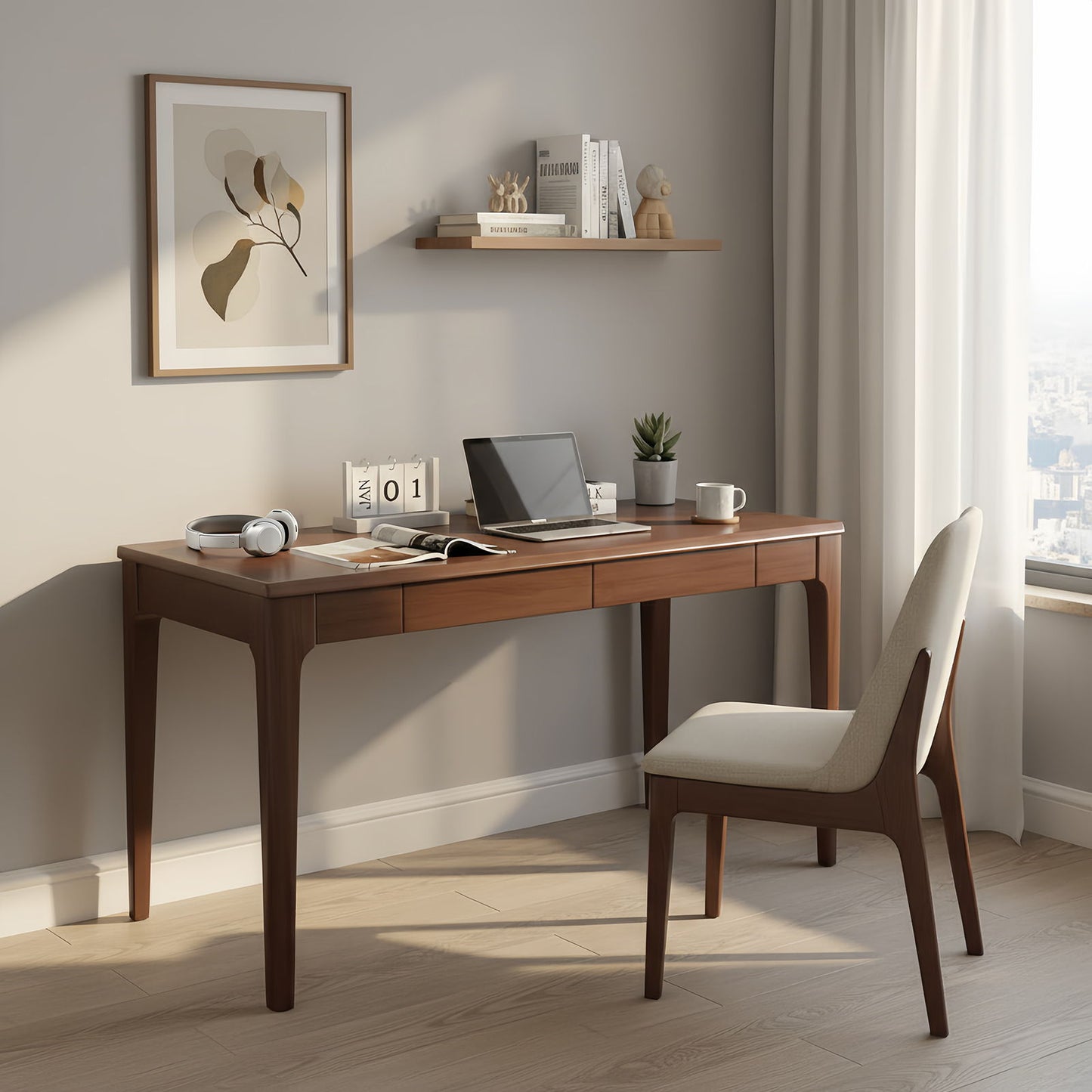Desk With Drawers