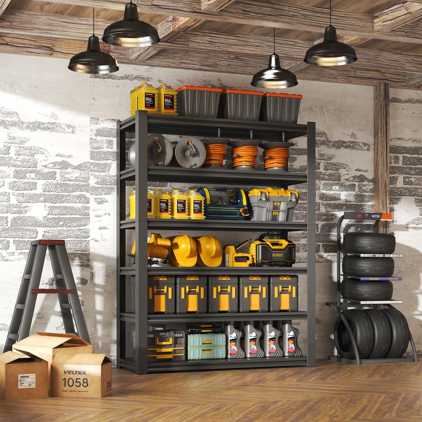 Metal Shelves for Storage Garage Shelving