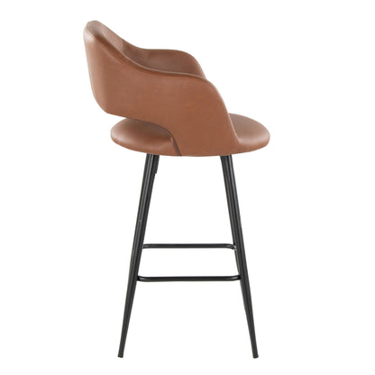 Counter Stool With Square Footrest (Set of 2)
