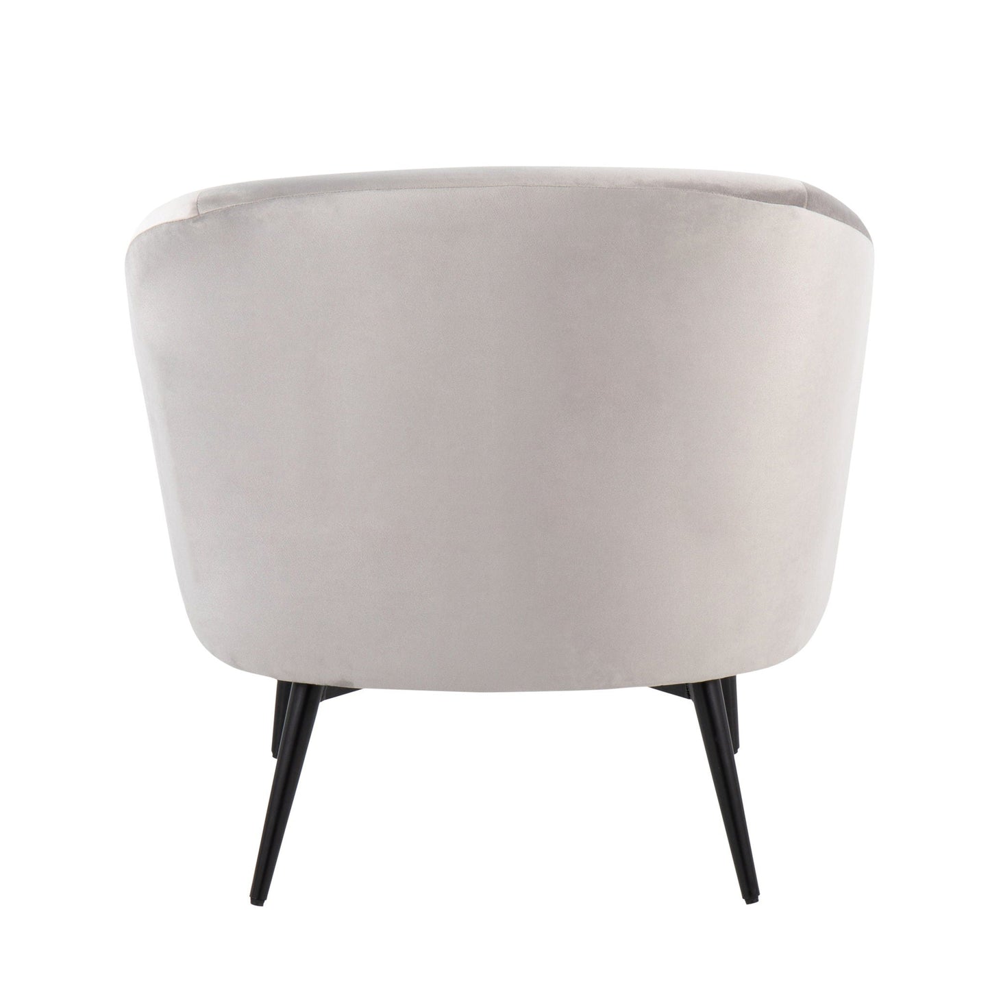 Glam Chair - Black / Silver