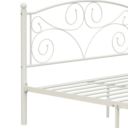 Bed Frame with Headboard and Footboard