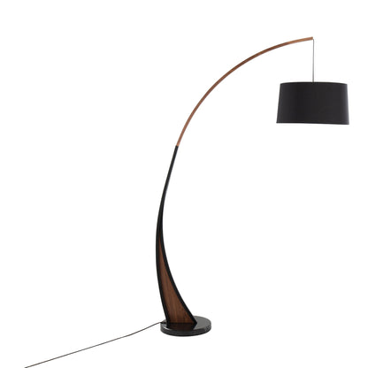 Floor Lamp - Walnut