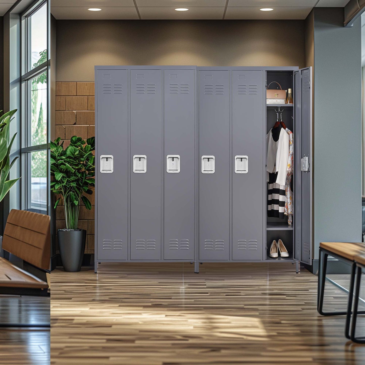 Lockers With Lock