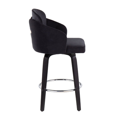 Counter Stool Round Footrest (Set of 2)