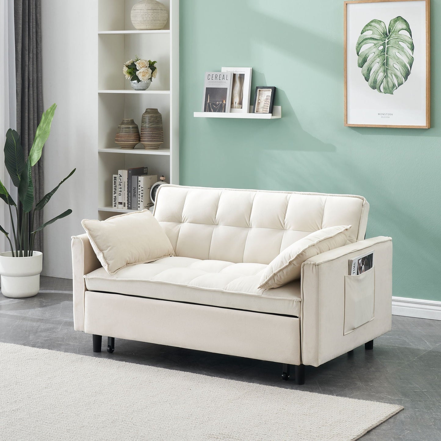 Sofa Bed With Pockets
