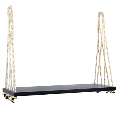 Patio Wooden Swing Chair Hanging Porch Swing Bench