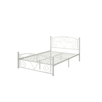 Bed Frame with Headboard and Footboard