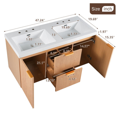 Wall Mounted Bathroom Vanity