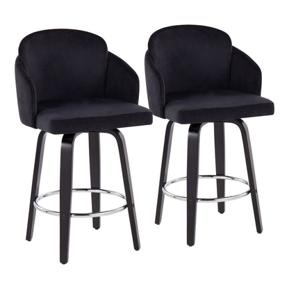 Counter Stool Round Footrest (Set of 2)
