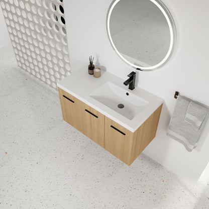 Wall Mounted Floating Bathroom Vanity