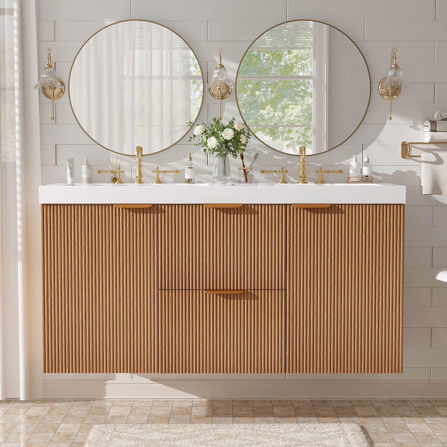 Wall Mounted Bathroom Vanity