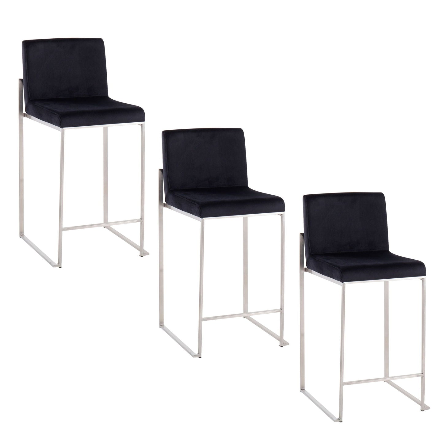 High Back Counter Stool, Functional Design