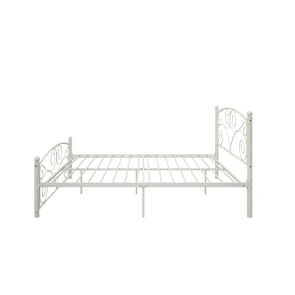 Bed Frame with Headboard and Footboard