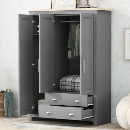 Wardrobe With Cabinets